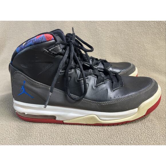 NIKE AIR‎ JORDAN SHOES 807718-035 SIZE 6Y YOUTH DELUXE BLACK SOAR DARK GREY - Picture 7 of 16